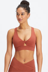 oasis twist sports bra