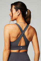 oasis twist medium impact sports bra