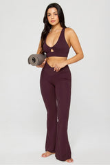 oasis twist medium impact sports bra