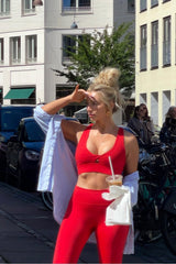 oasis twist medium impact sports bra