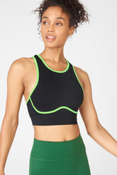 blare cross back medium impact sports bra