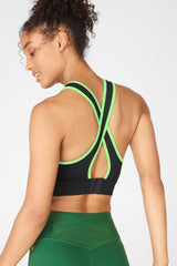 blare cross back medium impact sports bra
