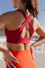 siena high-impact sports bra