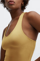 averie shine built-in bra tank