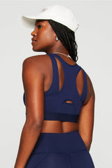front zip high impact sports bra