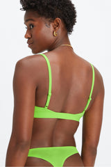 fine touch triangle bralette