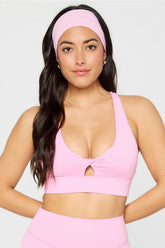 oasis twist medium impact sports bra