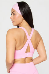 oasis twist medium impact sports bra