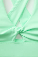 oasis twist medium impact sports bra