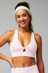 oasis twist medium impact sports bra