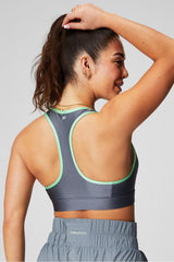 low impact keyhole sports bra
