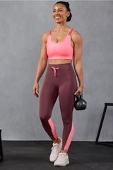 motion365+ shine medium impact sports bra