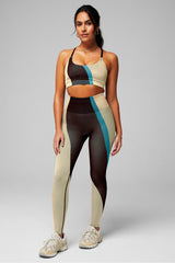 seamless t-back low impact sports bra
