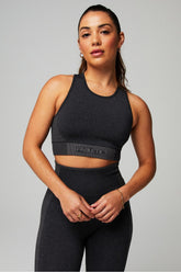 seamless low impact sport stripe bra