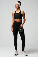 no-bounce reflective high impact sports bra