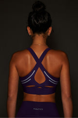 no-bounce reflective high impact sports bra