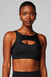 mesh breathable medium impact sports bra