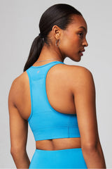 on-the-go zip medium impact sports bra