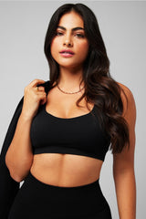 low impact seamless strappy bra
