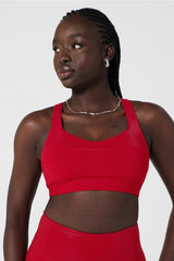 medium impact shine sports bra