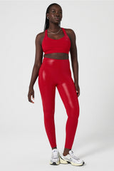 medium impact shine sports bra