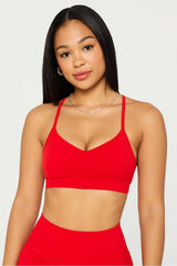 sleek seamless low impact bra