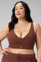 pureluxe longline low impact bra