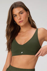 pureluxe longline low impact bra