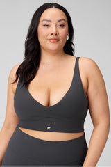 pureluxe longline low impact bra