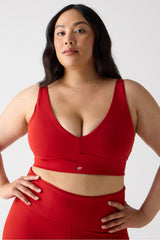 pureluxe longline low impact bra