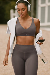 pureluxe longline low impact bra