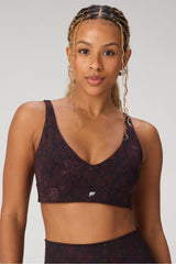 pureluxe longline low impact bra