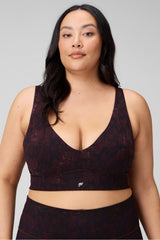 pureluxe longline low impact bra