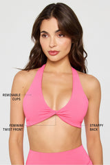pureluxe plunge low impact bra