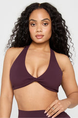 pureluxe plunge low impact bra