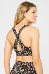 oasis twist medium impact sports bra