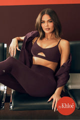 pureluxe keyhole low impact bra