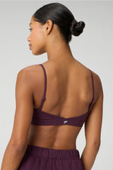 pureluxe keyhole low impact bra