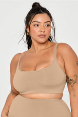 nearly naked shapewear scoop bralette