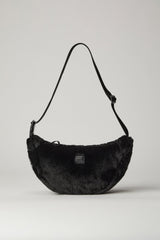 the faux fur sling bag