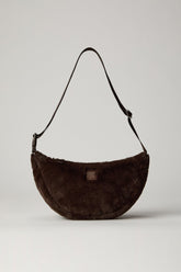 the faux fur sling bag