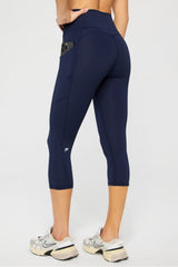 oasis pureluxe high-waisted capri