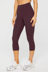 oasis pureluxe high-waisted capri