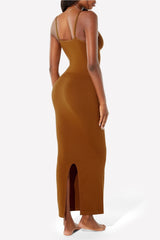 smooth as hell shaping maxi dress