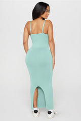 smooth as hell shaping maxi dress