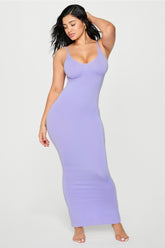 smooth as hell shaping maxi dress