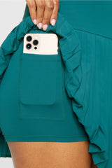 hot shot pleated dress classic mini