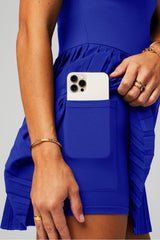 hot shot pleated dress classic mini