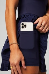 hot shot pleated dress classic mini