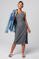 cloud jersey midi dress
